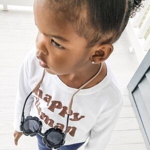 Ryan & Rose Cutie Strap Camel Silicone Eyewear Kids Sunglasses Eyeglasses Holder